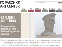 Tablet Screenshot of edpaschkeartcenter.org